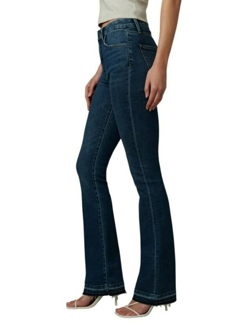 Joes Jeans Flawless Hi-Rise Honey Curvy Bootcut Denim Jeans Womens 24 Blue